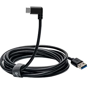 5M/3M de Alta Velocidade USB 3.1 Tipo C Cabo de Transferência de Dados para Oculus Busca/Quest 2 Link VR Fone de Ouvido Rápido USB-A a-Tipo C Cabo de Carregamento: Default Title