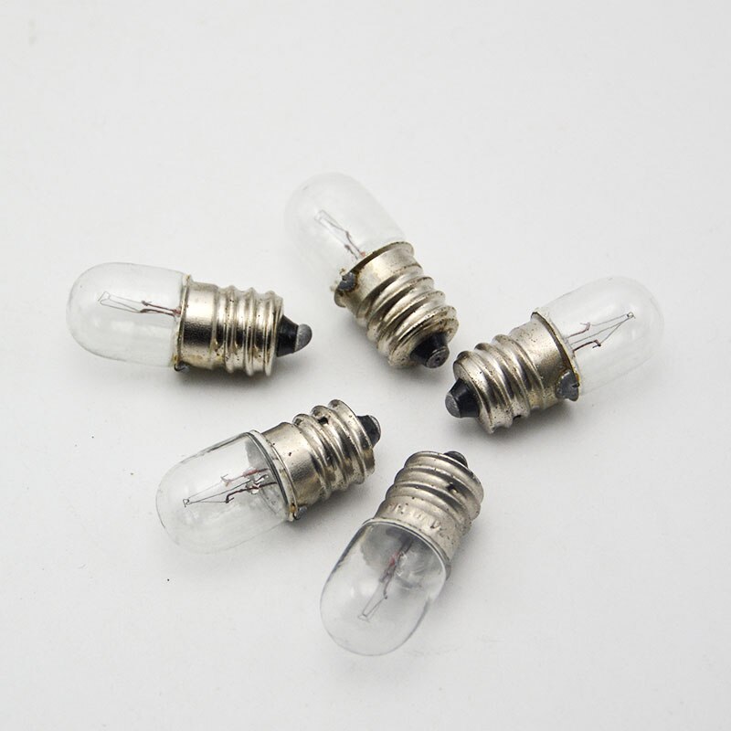E12 Indicator Light Bulb 18 v 24 v 28 v 0.11A 30 v 2 w e12 Machine Tool Apparatuur Warm geel Licht Lamp 20 stks
