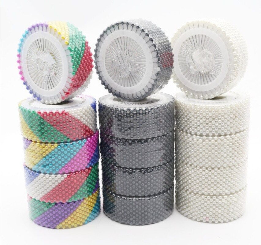 480Pcs Parel Hoofd Veiligheid Pin Wedding Craft Dressmaking Patchwork Rechte Naald Pins Voor Naaien Decoratie Borduurwerk