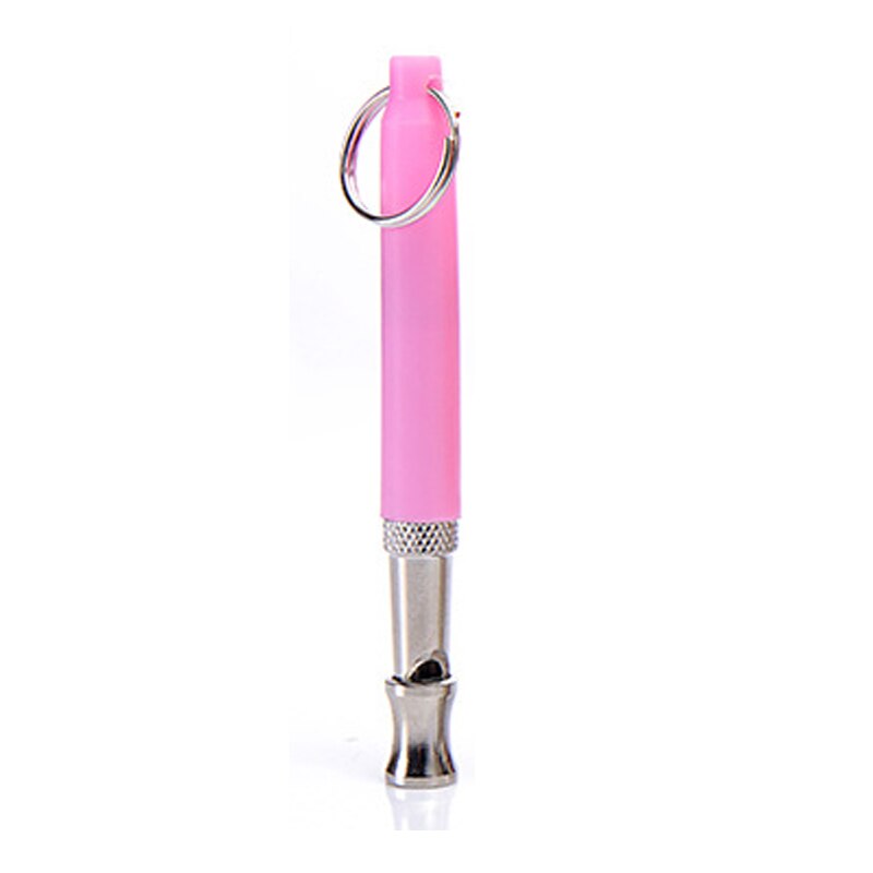 Haustier Hund Pfeife halt Anti Gegen Bellen Ultrason Pfeife Welpen Tonhöhe Ruhigen Ausbildung Werkzeug Für Hunde Haustier Produkte Liefert: Rosa