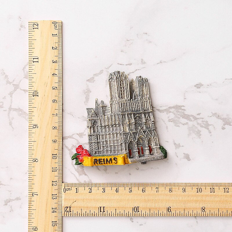 Fridge Magnet French Air Balloon Paris Trouville Strasbourg Refrigerator Sticker Magnetic Resin Sticker Tourist Souvenir: France Lance 2