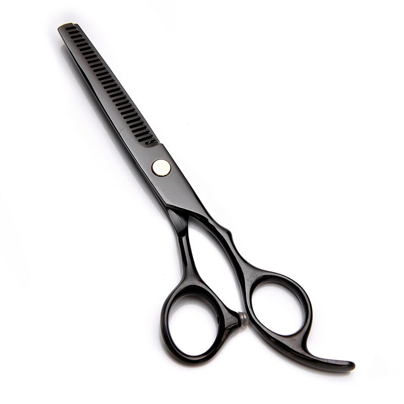 1pc hårklipper sakse hår sakse frisør sakse sæt hår lige tyndere sakse frisør salon værktøj: Gul