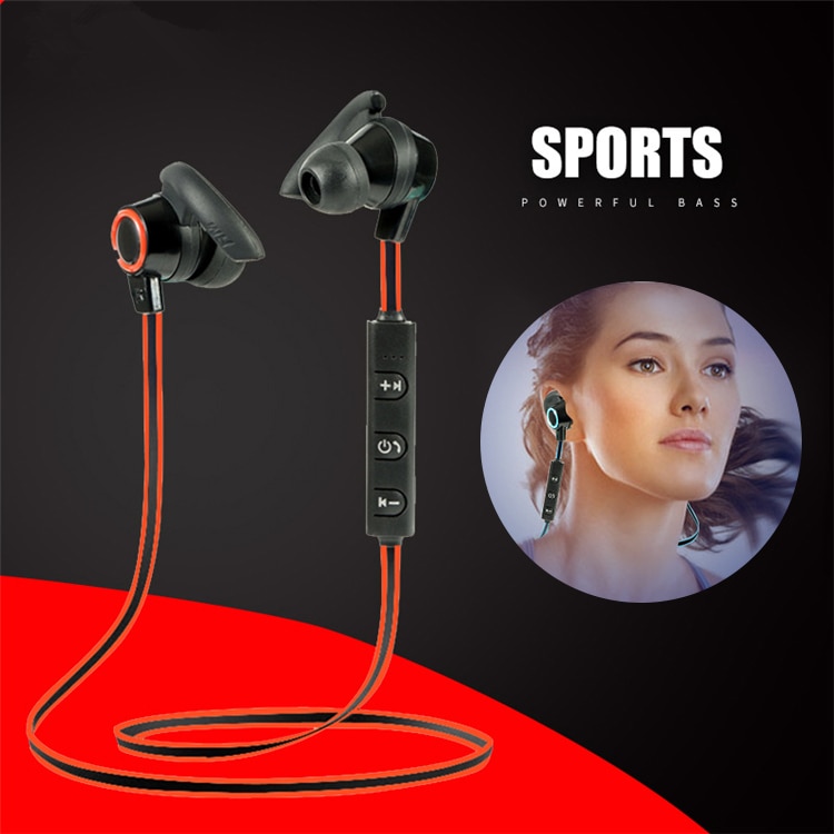 Neck-Opknoping Oordopjes Bluetooth Koptelefoon Draadloze Sport In Ear Draadloze Koptelefoon Met Microfoon Controller Voor Iphone Xiaomi Huawei