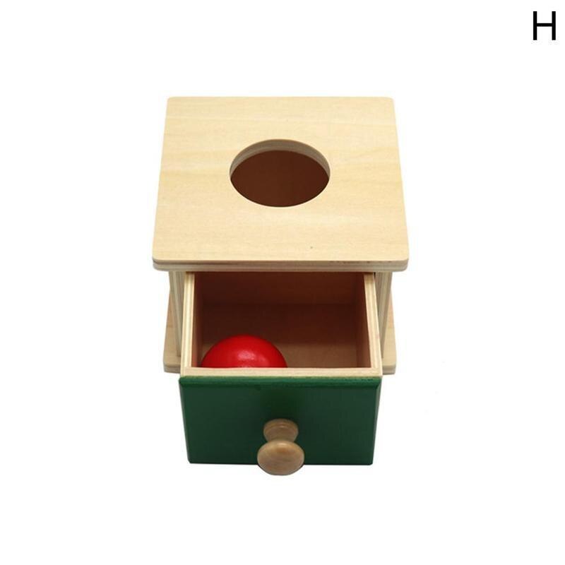 Wooden 3D Geometry Cognitive Toys Memory Match Toys Early Childhood Education Puzzle Board Game Geometric Shape Toys: H