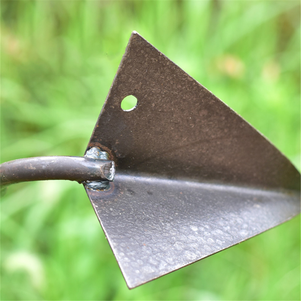 Herramientas agrícolas, azadas, plantación de vegetales para el hogar, azada triangular, azada de punta pequeña, tierra agrícola, tierra suelta, azada triangular