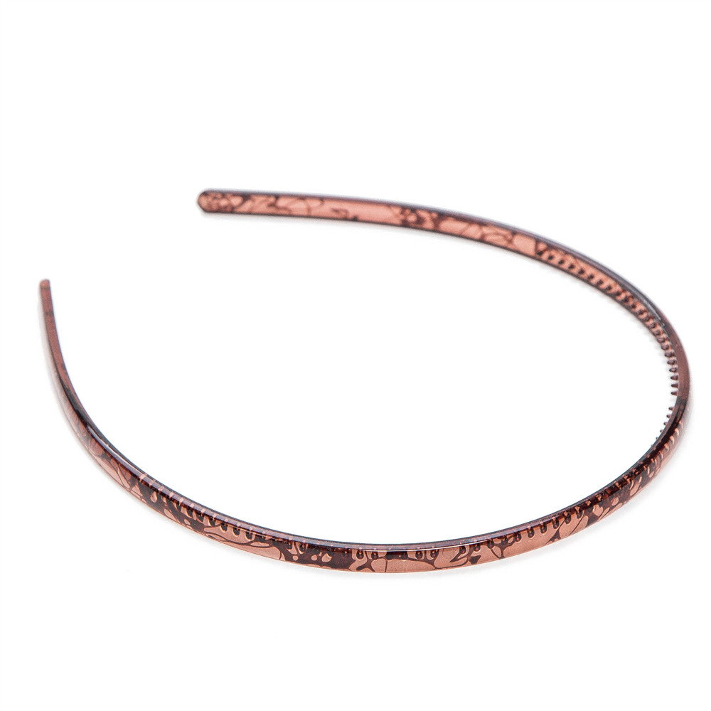 Elastic Plastic Leopard 1 pc Mens Women Unisex Black Hair Head Hoop Band Sport Headband Hairband Accessories