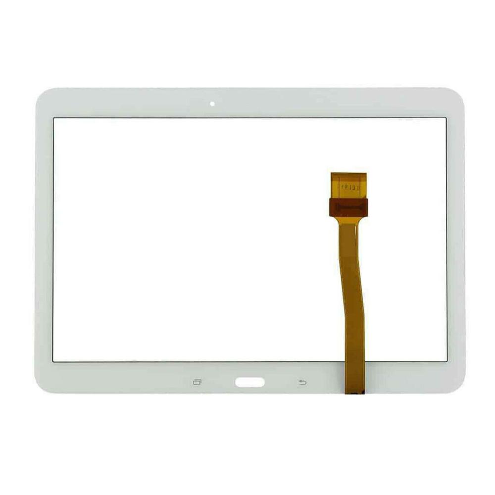 10.1" For Samsung Galaxy Tab 4 10.1 SM-T530 T530 SM-T531 T531 T535 Touch Screen Digitizer Sensor Front Outer Glass Lens Panel: touch screen white