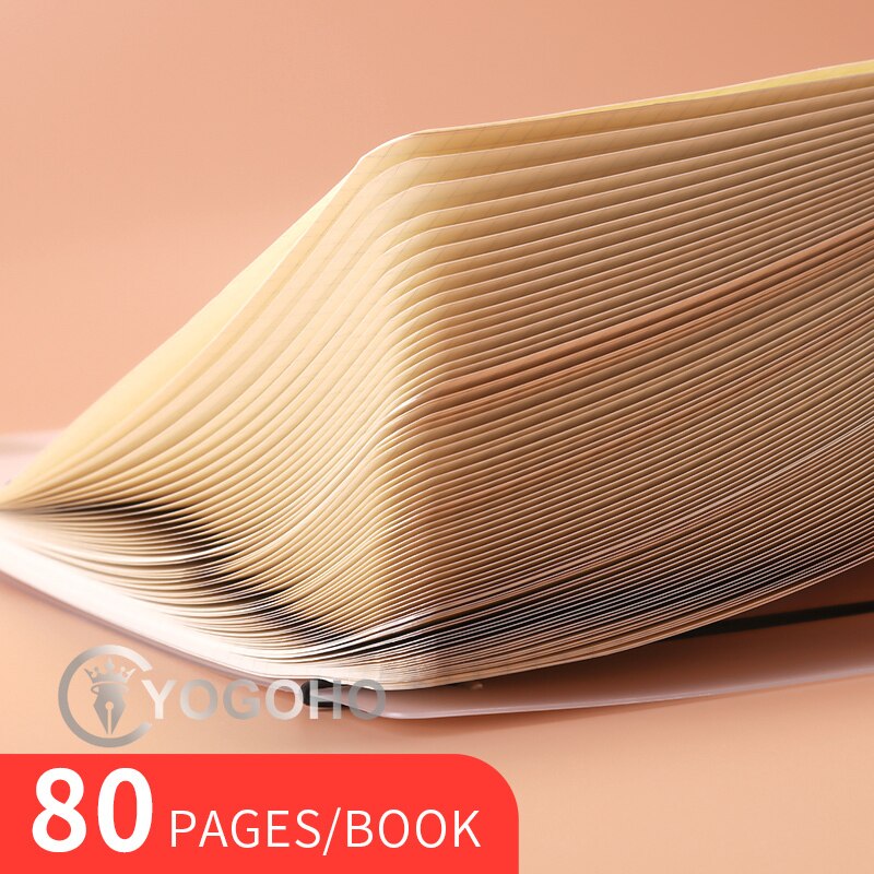 M&amp;G A4/A5/B5/A6 PP Double Spiral Notebook Checkered/Cornell/Horizontal Line/Blank Notepad Pocketbook Journal Diary Drawing