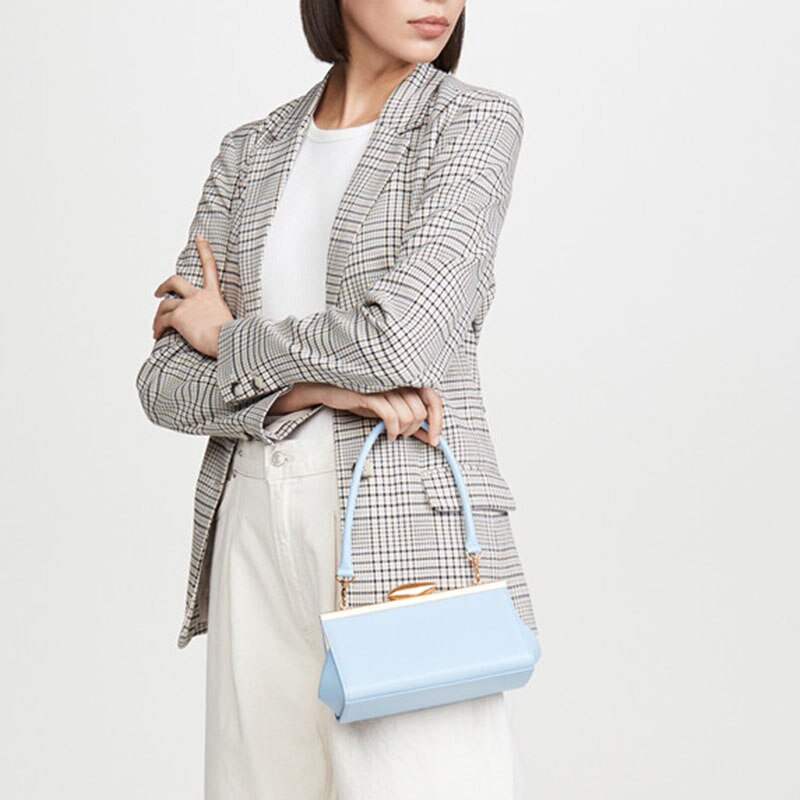 Kleine dimensionale handtas voor vrouwen brede schouderriem clip enkele schouder feestpakket  c917