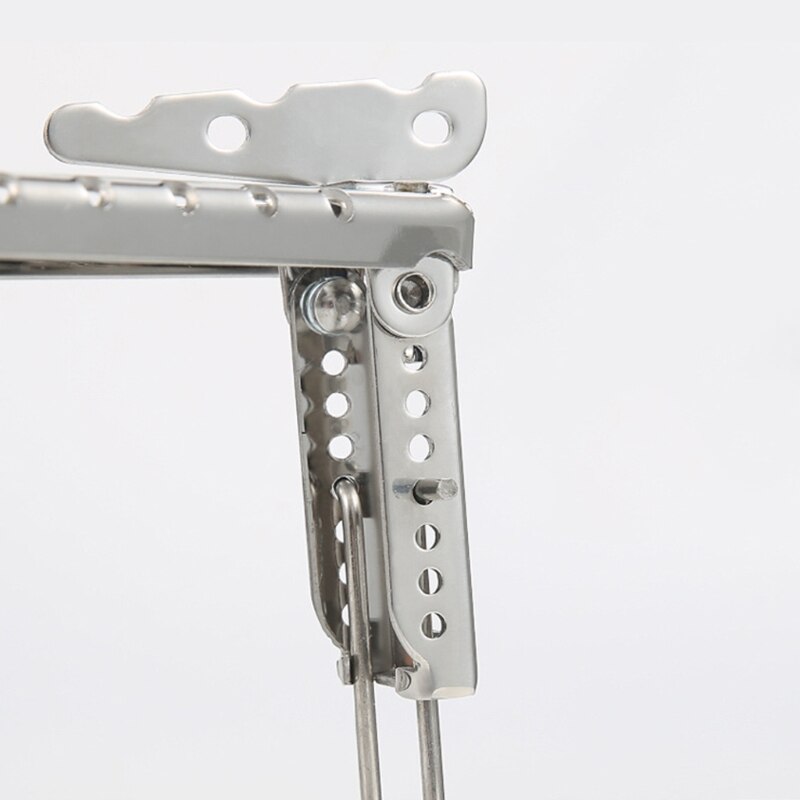 Foldable Triangle Stand Furnace Bracket Gas Stove Heat Resistance Collapsible Burner Stove Stand for Camping Cooking