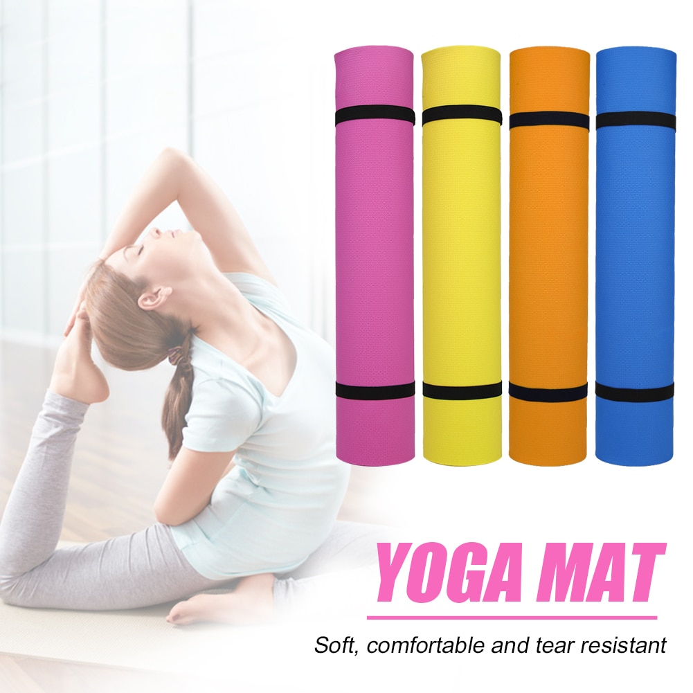 Yoga Mat Met Positie Lijn Non Slip Tapijt Mat Voor Beginner Milieu Fitness Gymnastiek Matten Yoga Mat Met Positie Lijn