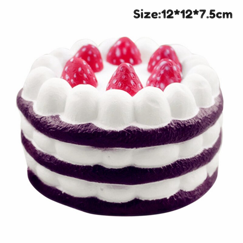 Antistress Squishy Giocattolo Torta Di Compleanno Latte Hamburger Tazza Lento Aumento Spremere DELL'UNITÀ di elaborazione di Simulazione Spuntino Alleviare Lo Stress Giocattoli Per Bambini Regalo: SW-ZSDG-115