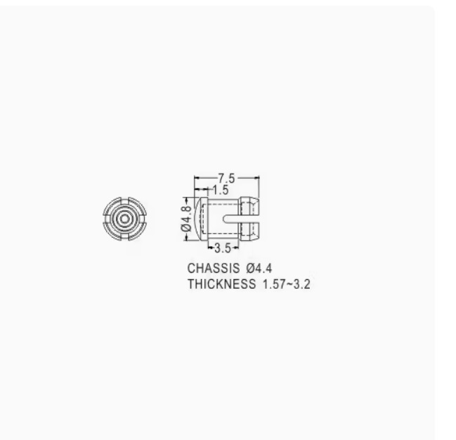 20 STKS LC3-1 LED lichtgeleider cap 3 MM lampenkap lichtgevende diode beschermhoes lichtgeleider kolom