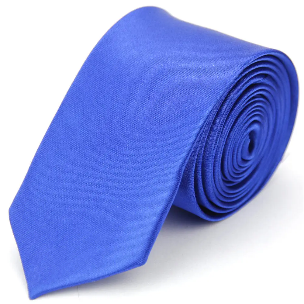 Cravate à col étroit pour hommes femmes 5 cm 2 "mince mince mariage noir bleu rose blanc rouge vert marron violet hommes femme cravate: Gris foncé