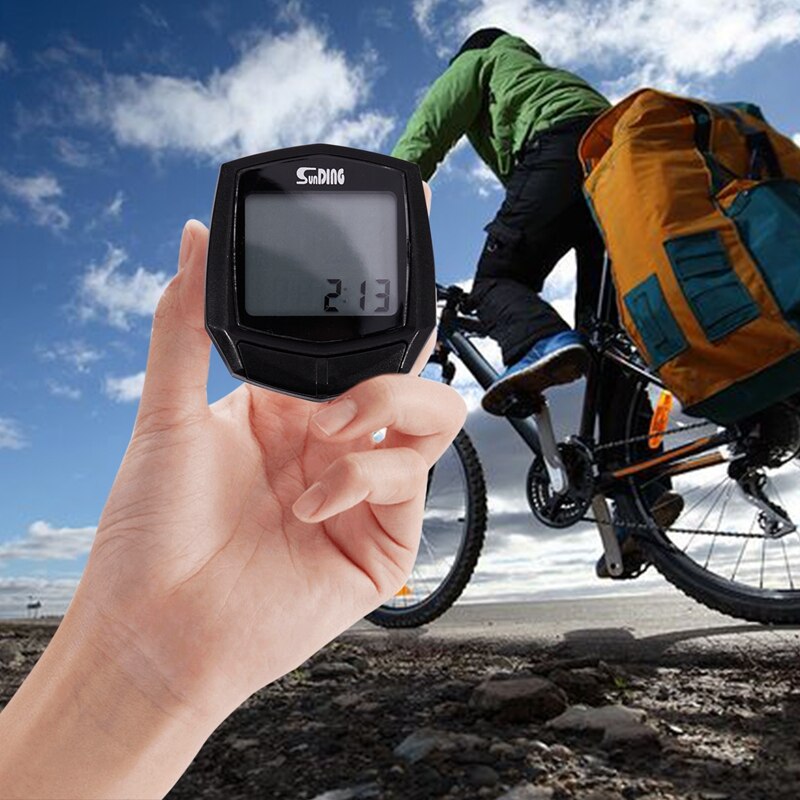 Sunding SD 581 bike speedometer wired stopwatch bicycle computer cycle cycling odometer accessories