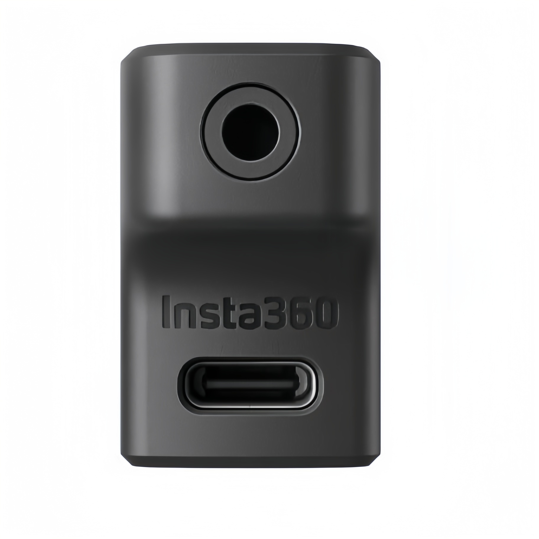Insta360 Adattatore Per Microfono Per Ace Pro E Ace – Porta Type-C E Ingresso Audio 3.5mm, Ricarica Durante L’Uso, Nero