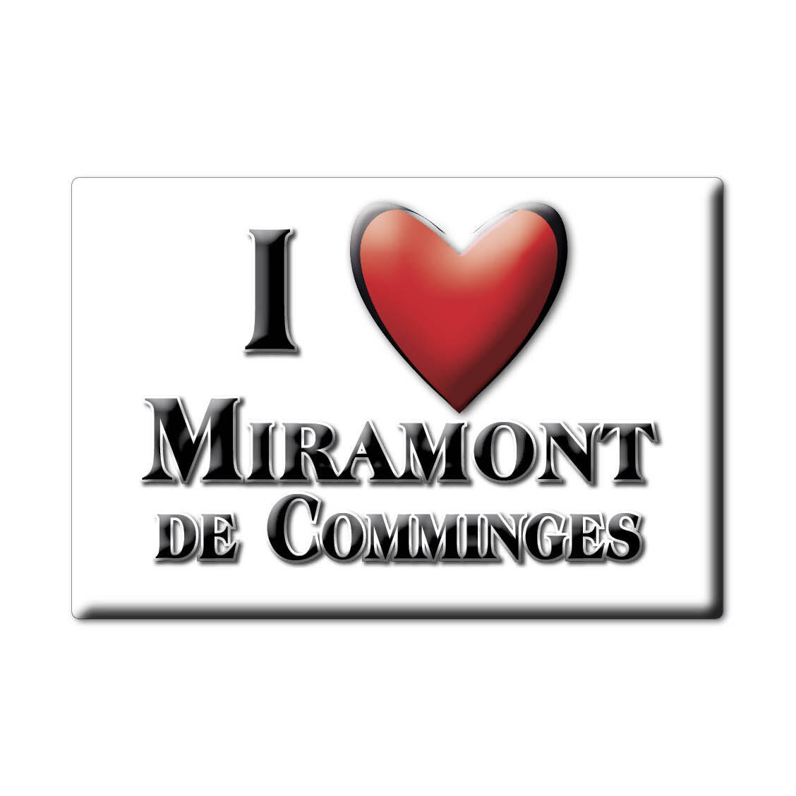 Miramont De Comminges Magneet Magneet Bourgogne (31) Frankrijk Koelkastmagneet Souvenir Ik Liefde
