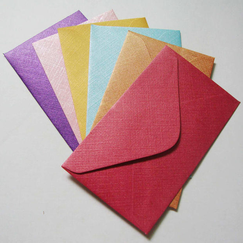 120gsm Parel envelop voor visitekaartje VIP lidkaart mini enveloppen