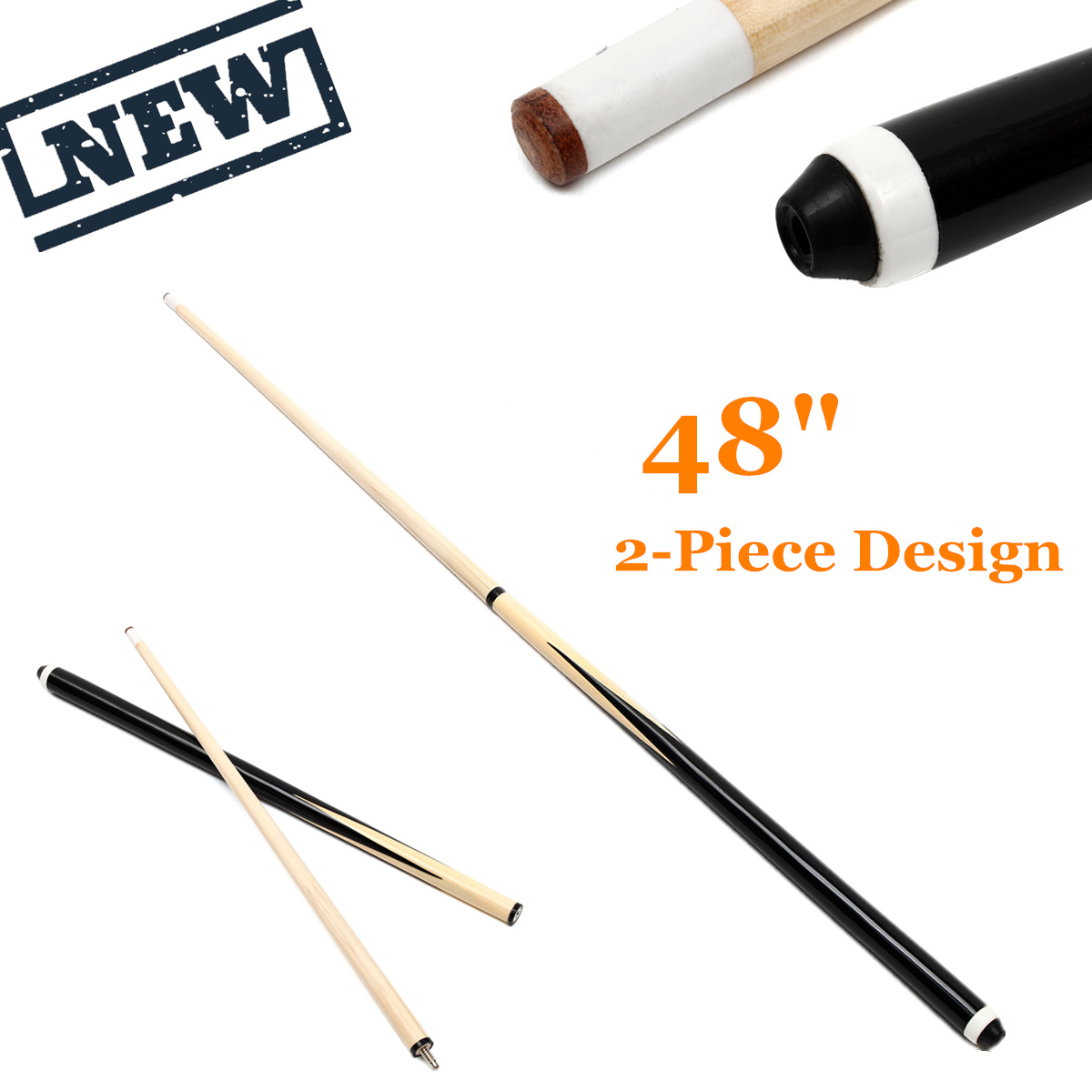 1x Structure Wooden Pool Cues Billiard House Bar Pool Cues Sticks Entertainment Snooker Accessories Billiard Tools 120cm