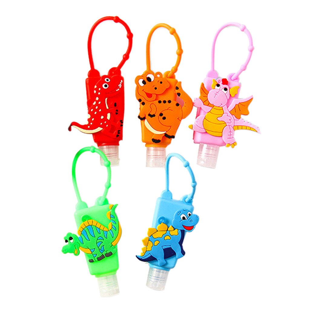 5pc mão desinfetante dispensador pulseira portátil dispensador de mão 30ml pulsera gel hidroalcoólico bonito padrão dos desenhos animados: H