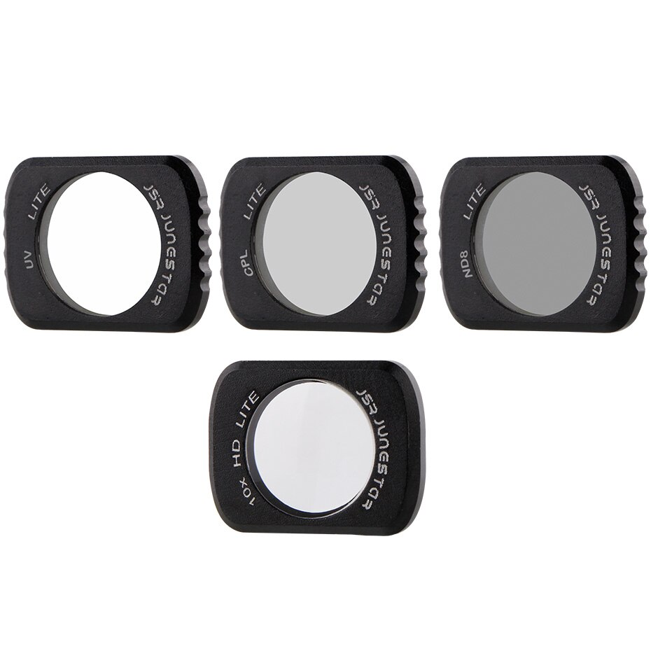 Til dji lomme 2 kamera filter nærbillede makro linse optisk glas til dji osmo lomme håndholdt kamera fotografi tilbehør: 10x cpl uv nd8