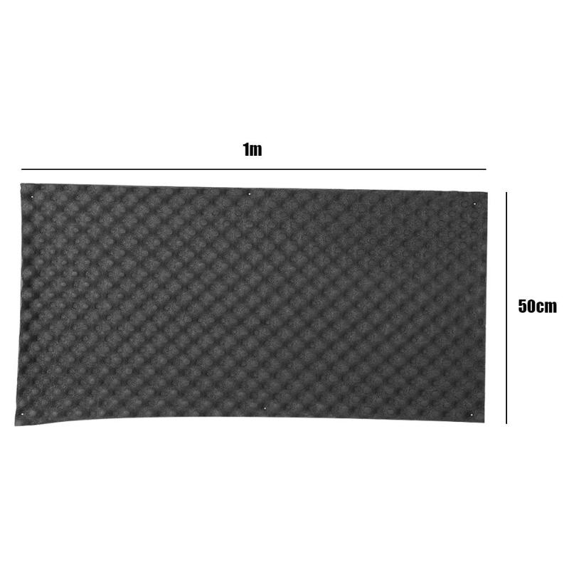 VODOOL 50x8 0cm/100cm Universal- Auto Klang nachweisen Baumwolle Wasserdichte Auto Schallschutz Lärm Kontrolle für Auto Tür stamm Deckel Haube: Ursprünglich Titel