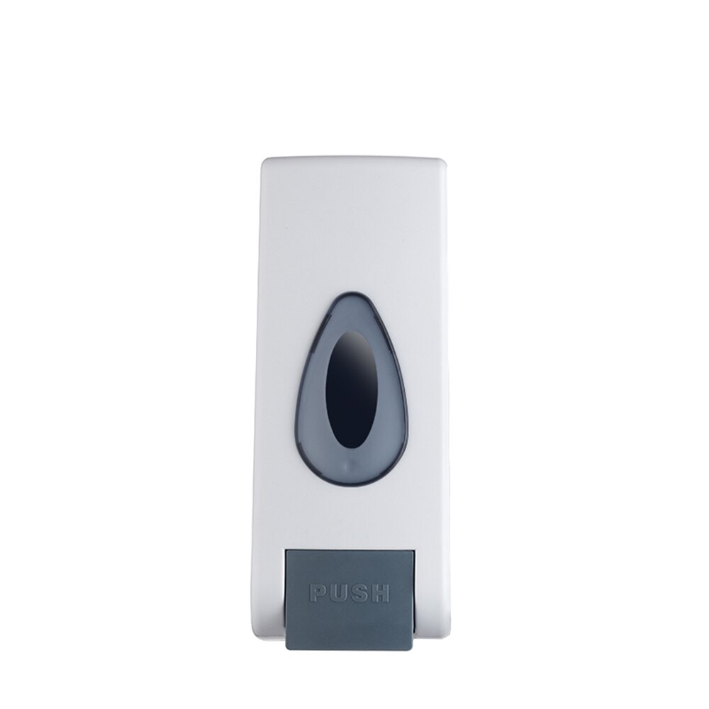 Enkele/Dubbele Wand-Zeepdispenser 350 Ml Vloeibare Zeep Container Shampoo Dispenser Voor Hotel Keuken Badkamer Accessoires: WHITE 1