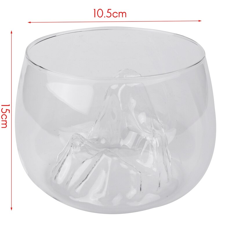 Clear Glass Vase Fish Tank Goldfish Aquarium Bowl Home Terrarium Decor