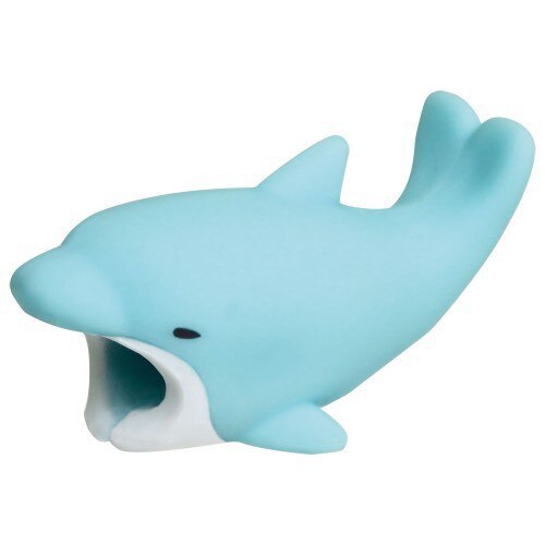 Kabel Beschermer Winder Voor Usb Opladen Data Kabel Draad Bescherming Cover Bescherm Case Cartoon Koord Protector Kabel Organizer: Dolphin