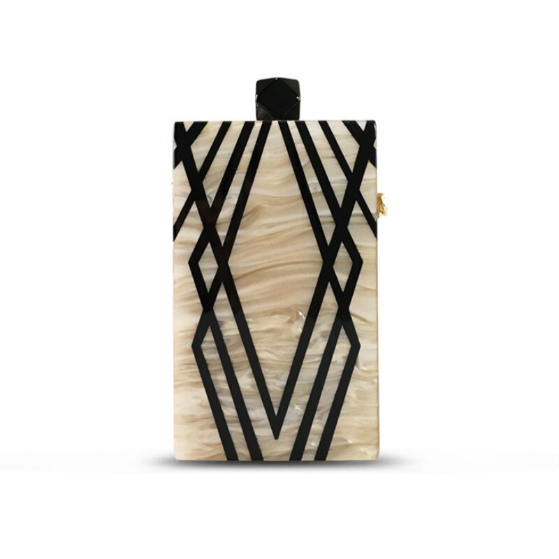 Frauen tasche Schminktäschchen Acryl kette abend kupplung taschen taschen für frauen Euro-Amerikanischen stil luxus handtasche geldbörse