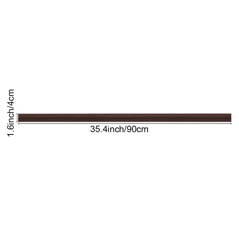 90cm Door Bottom Seal Strip Weather Window PVC Seal Weatherstrip Windproof Dust Self Adhesive Door Windshield Sealing Tape