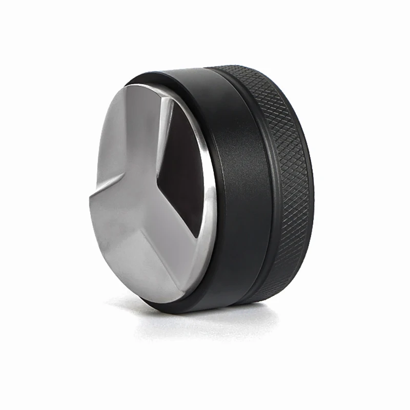 Kaffefordeler espresso distribusjonsverktøy 51mm/53mm/58mm nivåer tre vinklede skråninger justerbar håndflate tamper for portafilter