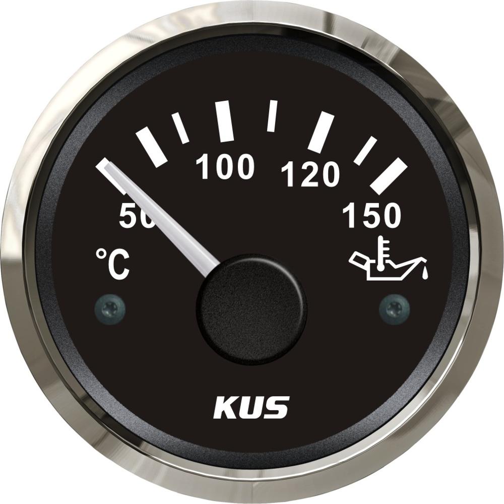 Kus 52Mm Olie Temperatuur Meters Brandstof Temp Meter 12V/24V Geschikt Voor Auto Boot: BS