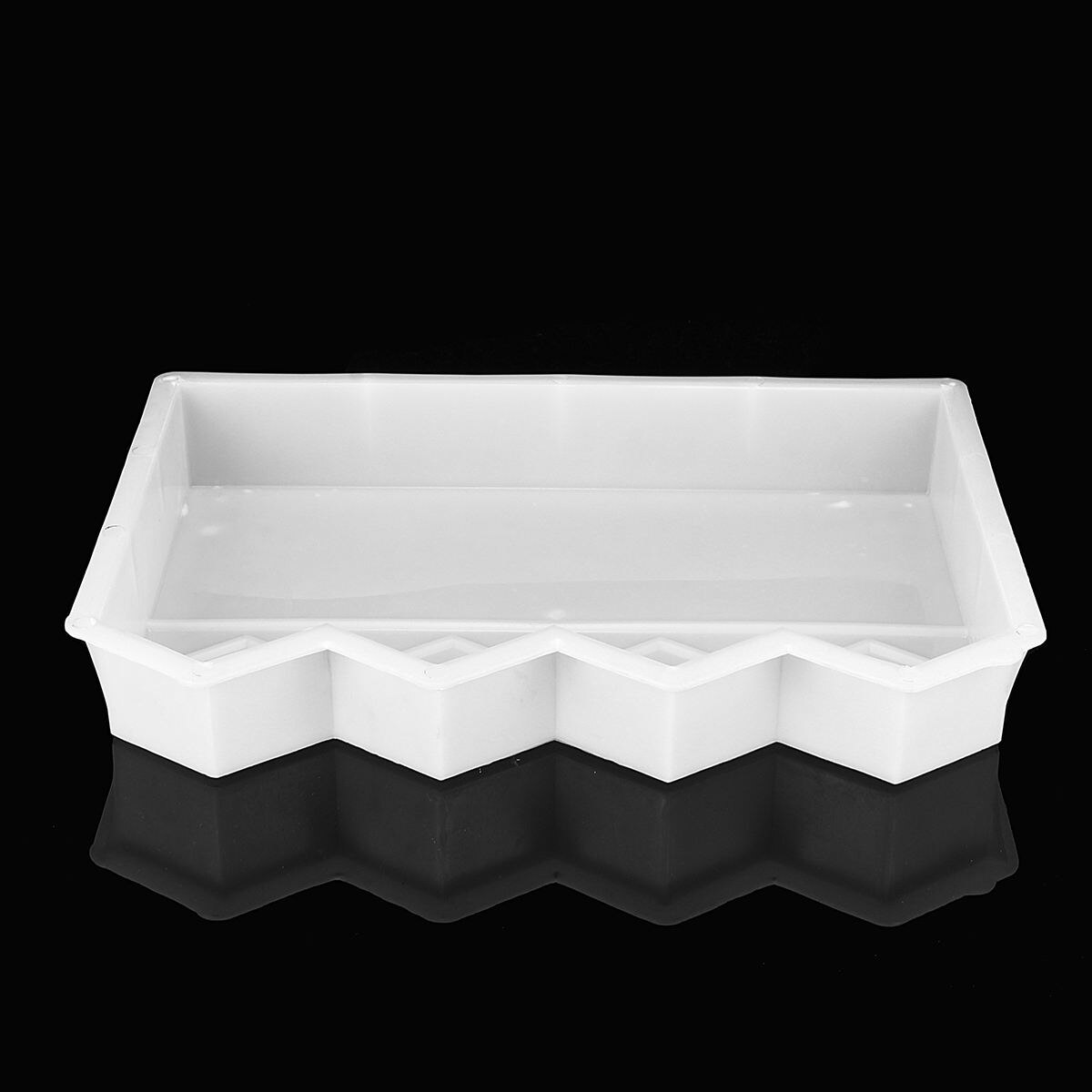 Hage gjerde betong stein sement murstein form diy bane lage plen demning dekor  --m25