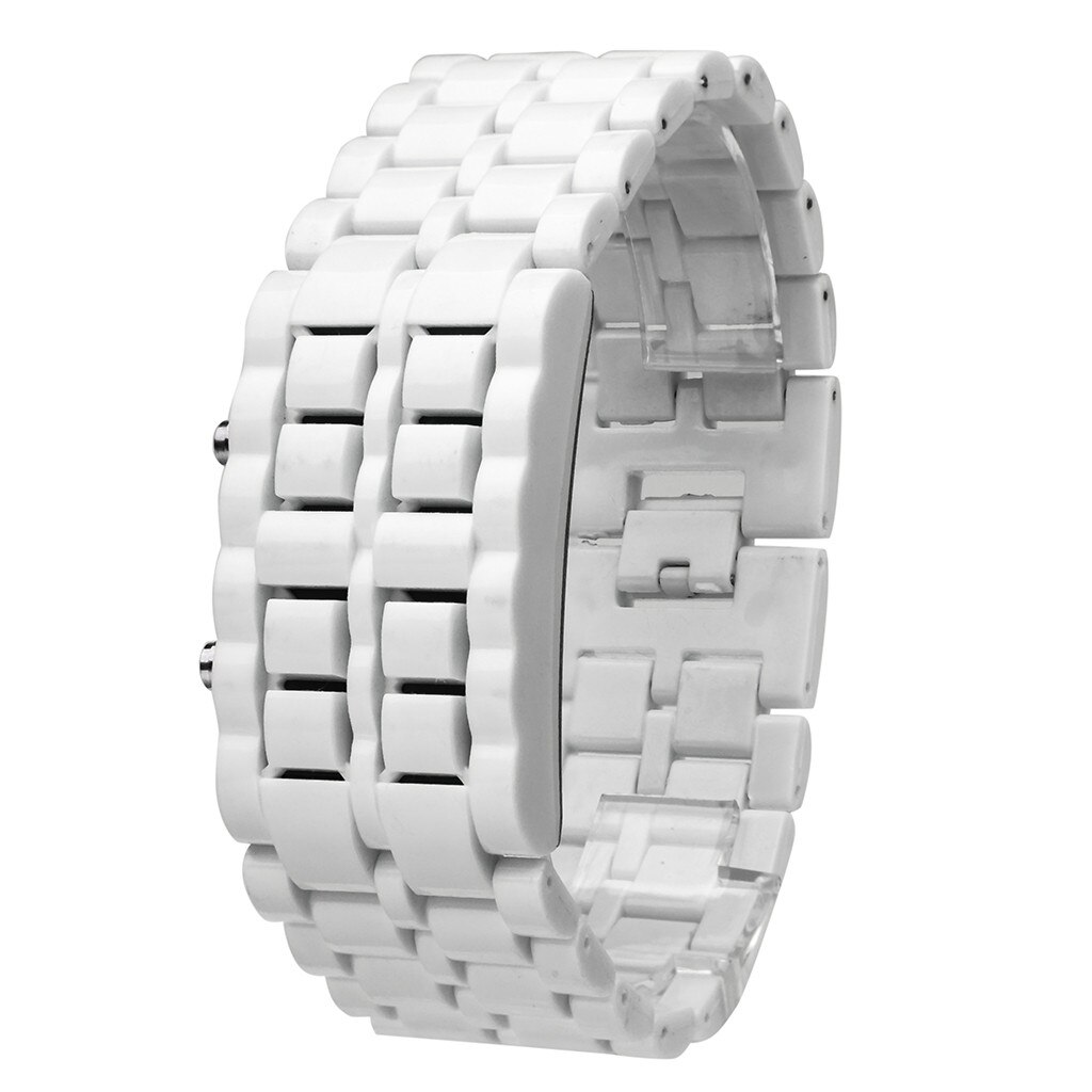Zegarek Damski Watches Iron Samurai Metal Bracelet Lava Watch Led Digital Watches Hour Men Women Montre Homme Relogio Reloj: I