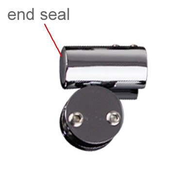 Shower rod telescopic rod base/Flange,flat,Stainless steel pipe fittings/connector,Shower accessories: for 19mm tube / clamp D