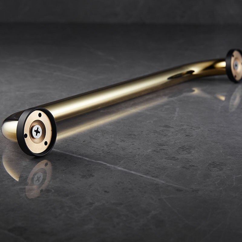 Soild Kupfer Badewanne Armlehne Schlecht Sicherheit Griff Schwarz Gold Schlecht Treppen Barriere Freies Ältere Gleitschutz Armlehne