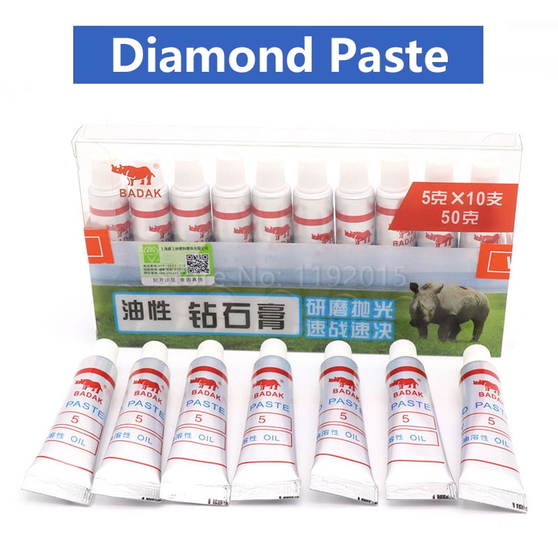 1Pcs Grit 320-10000 W0.5-W40 Diamant Schurende Pasta Naald Buis Slijpen Polijsten Leppasta Glas Metal Tool Micron tool