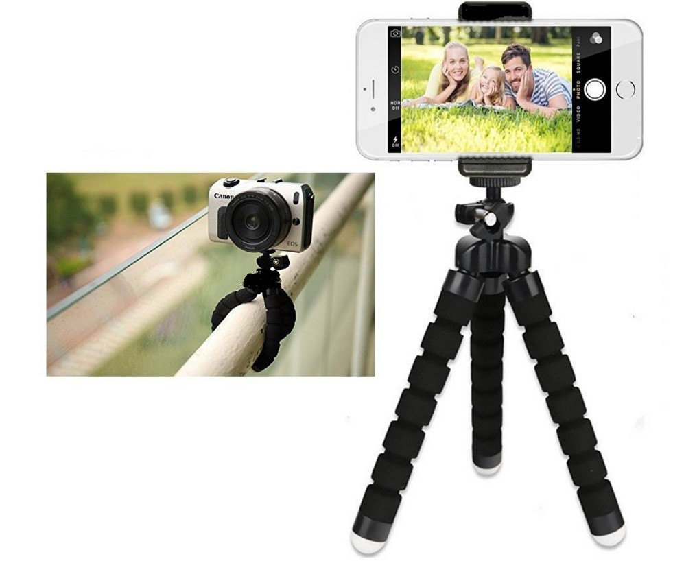 Mini Statief Voor Telefoon Projector Camera Iphone Xiaomi Pens Houder Clip Flexibele Spons Octopus Beugel Buigbare Mobiele Stand