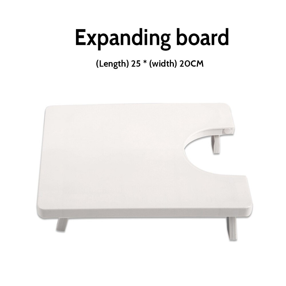 Mini Electrical Sewing Machine Household Portable Sewing Tailor With Lamp Thread Cutter Dual Speed Adjust Desktop Sewing Machine: Expanding board