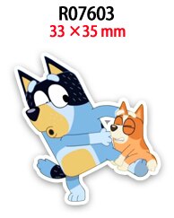 Bluey Australia Cartoon Planar Resins For Bow Hair Handamde Earring Decor Material 30pcs/lot R0759 R0760 R0761: R07603