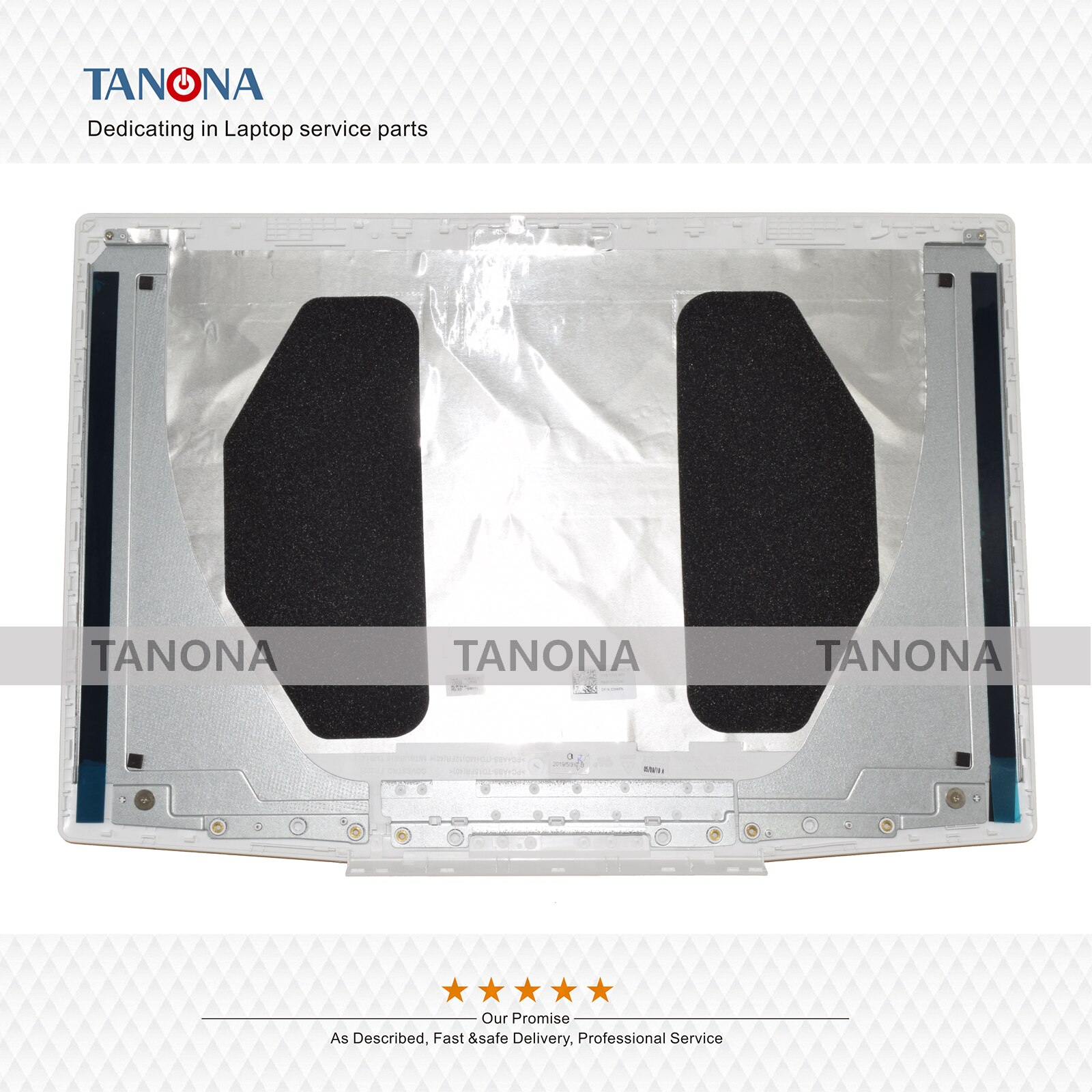 Orig 03 hkfn 07 md 2f 0 p 0 ng 7 0 cr 5 x 8 blanc pour dell inspiron  g3 15 3590 couvercle arrière supérieur et cadre et repose-poignets clavier et bas et charnières et vis