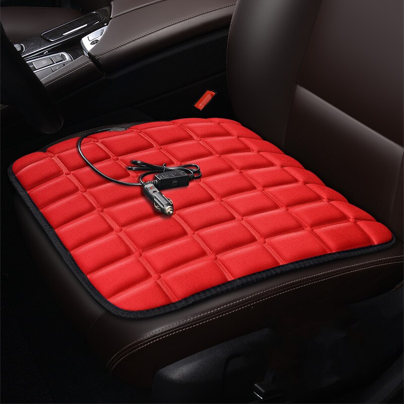 12V Baumwolle Auto Sitzheizung Kissen Sitz Wärmer Winter Haushalt Abdeckung Elektrische Heizung matt Winter Wärmer Autos Sitz Heizung