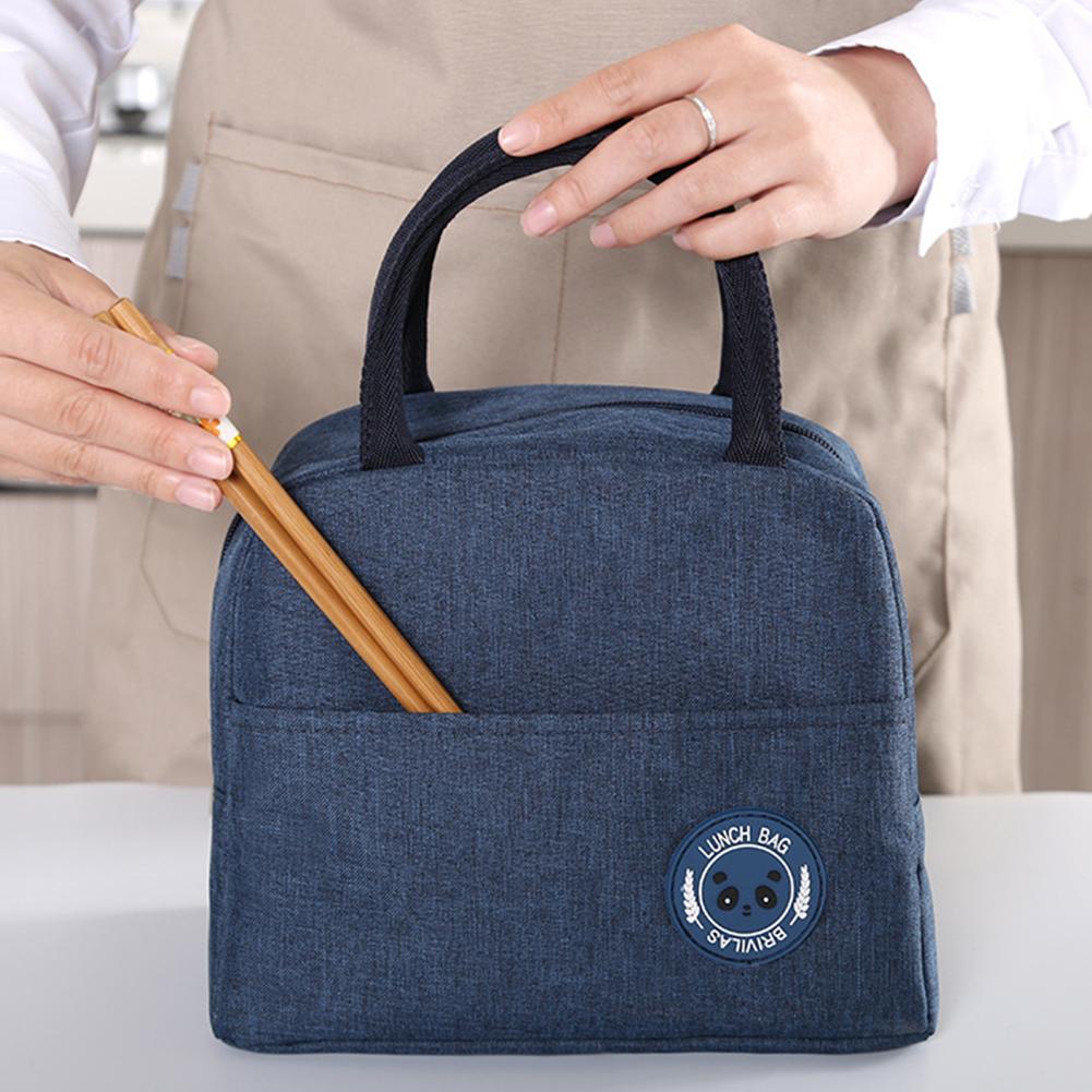 Isolierte Lunchtasche, Isolierung, Bento-Pack, Aluminiumfolie, Reistasche, Essensbeutel, Eisbeutel, Studenten-Bento-Mittagessen-Handtasche, Isolierung