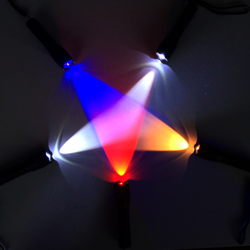 Zhuiguangzhe led-lommelygte ultralys lommelygte  l2/v6 camping 5 switch-tilstande vandtæt zoombar cykellygte bruger 18650 batterier