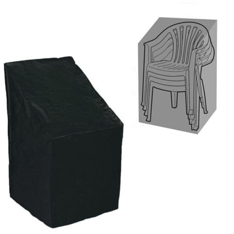 Waterproof Chair Cover Protector Wrap Outdoor Black Dustproof 120*65*65*80cm UK!