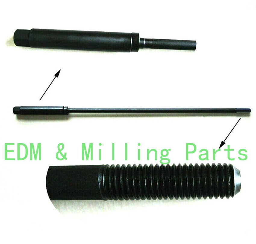 Milling Machine Part R8 Draw Bar Overall Drawbar CNC M7/16 For Bridgeport Mill