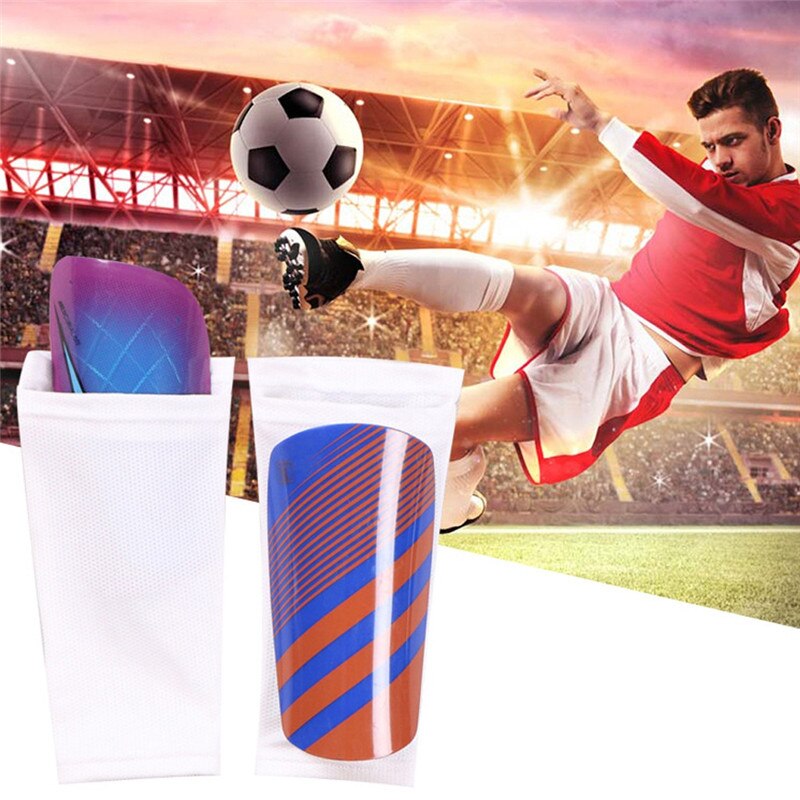 1 paar Fußball Schutzhülle Socken Mit Tasche Fußball Shin Pads Bein Ärmeln Unterstützung Shin Schutz Erwachsene Kinder Socken NEUE!