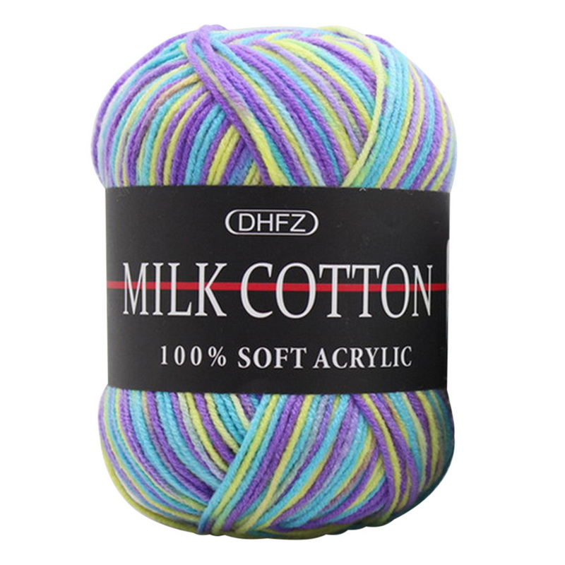 Baby Milk Cotton Yarn Crochet Yarn For Knitting Wool Yarn Warm Chunky Yarn For Children Hand Knitted Yarn Knit Blanket Sweater