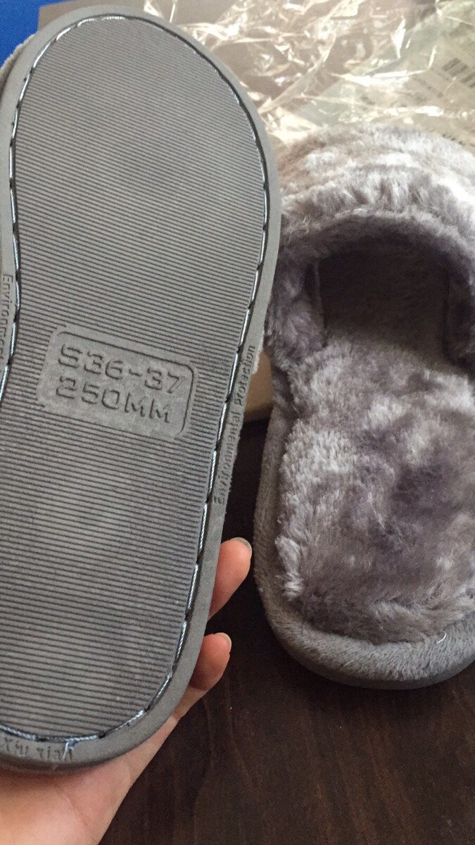 Faux konijnenbont sandalen slippers